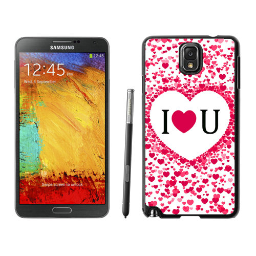 Valentine I Love You Samsung Galaxy Note 3 Cases DYO